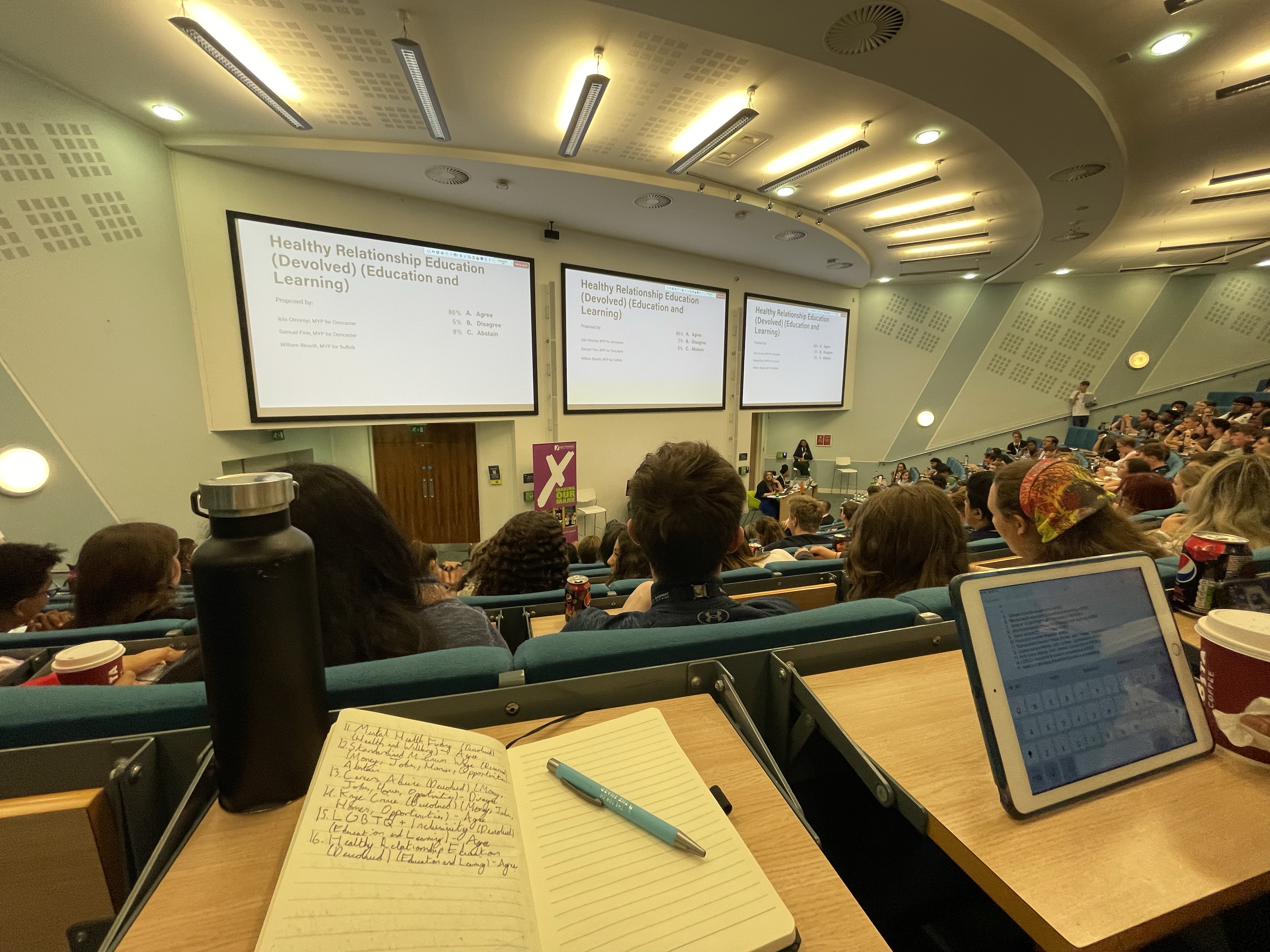 The big vote at UKYP's annual conference.